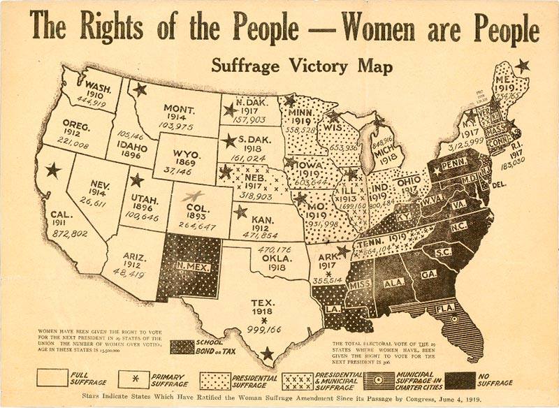 July 28 1920 Suffrage Factions Both Confident About Passing Susan B Anthony Amendment 