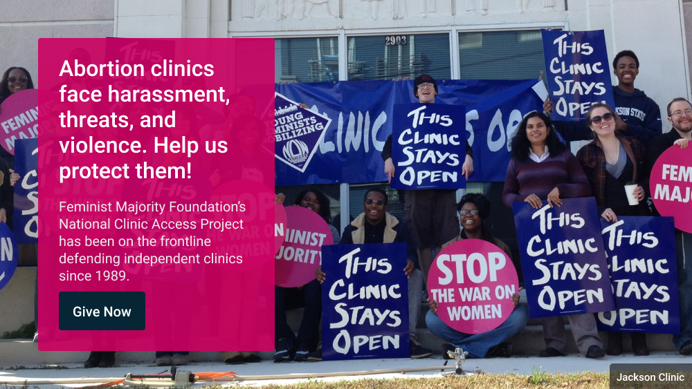 Abortion Clinics Support banner